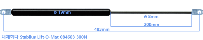 Stabilus Lift-O-Mat 084603