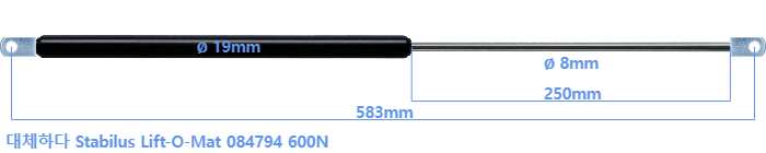 Stabilus Lift-O-Mat 084794