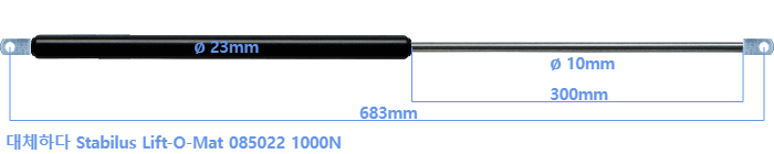 Stabilus Lift-O-Mat 085022