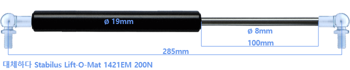 Stabilus Lift-O-Mat 1421EM