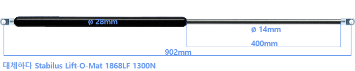 Stabilus Lift-O-Mat 1868LF