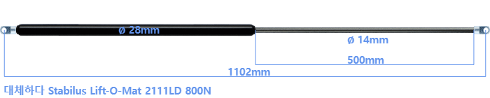 Stabilus Lift-O-Mat 2111LD