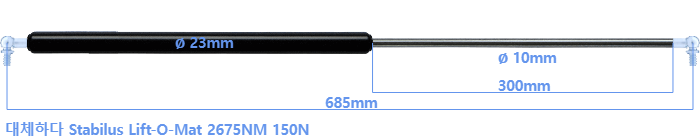 Stabilus Lift-O-Mat 2675NM