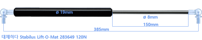 Stabilus Lift-O-Mat 283649