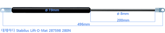 Stabilus Lift-O-Mat 287598