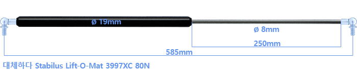 Stabilus Lift-O-Mat 3997XC