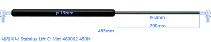 Stabilus Lift-O-Mat 480002
