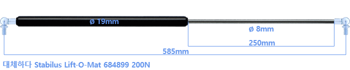 Stabilus Lift-O-Mat 684899