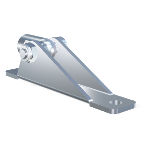 M8 Eye and bearing shoe – Stainless Steel 304 M8 Eye and bearing shoe – Stainless Steel 304